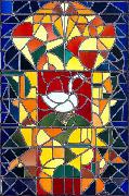 Theo van Doesburg Stained-glass Composition I. oil painting artist